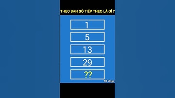 Theo bạn số tiếp theo là gì ? Bài test IQ - phần 5 #shorts