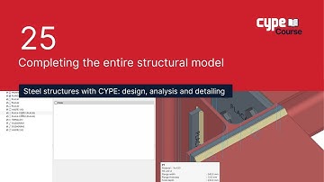 25 - Completing the entire structural model