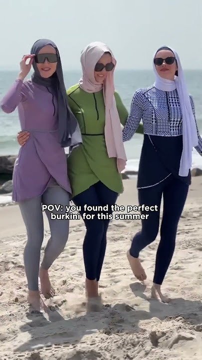 3 peice swimsuits 🏖️ 🧕| Muslim Women Style | Your Daily Life #hijab #viral #shorts #trending #video