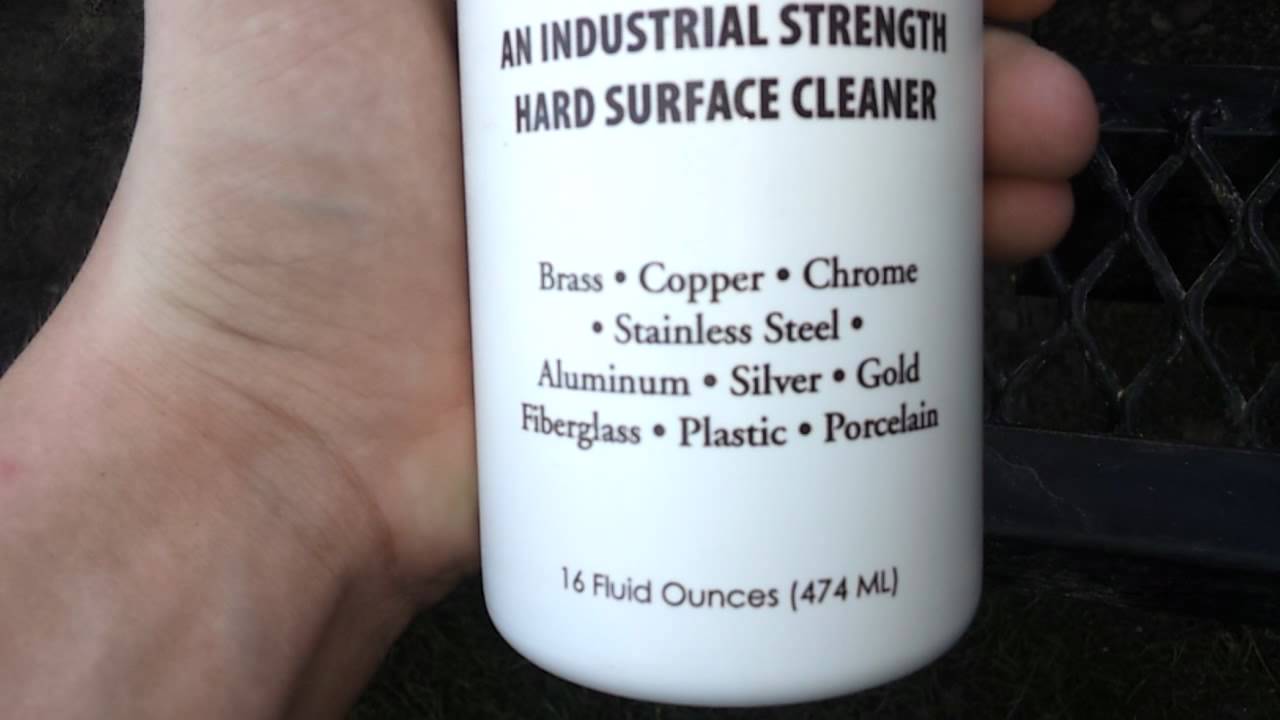 Colonel Brassy surface cleaner 