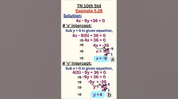TN Samacheer 10 Maths New Syllabus Coordinate Geometry Example 5.26#class10#maths#coordinategeometry