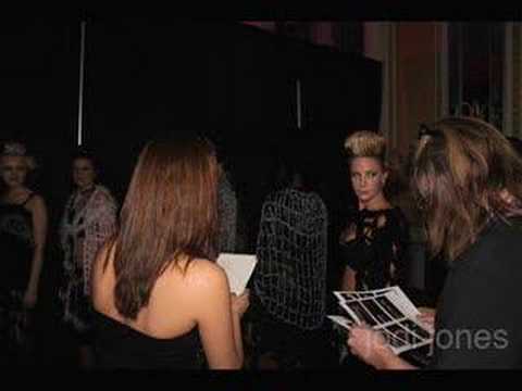 stefan daniel bell of metacouture | backstage at the waldorf astoria | february 2007