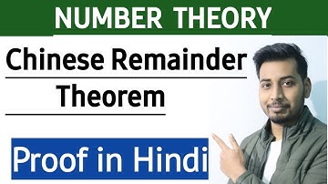 Chinese Remainder Theorem|Number Theory|CP Maths World| Bsc Maths|MSc Maths|Maths