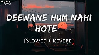 Deewane Hum Nahi Hote [Slowed + Reverb] - Aditya Yadav | Reverb Sounds | TextAudio Lyrics
