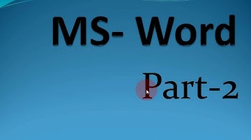 Learn basic computer in hindi - Part 2 ||Basic Computer Skills in hindi|| Short Commands of Msword