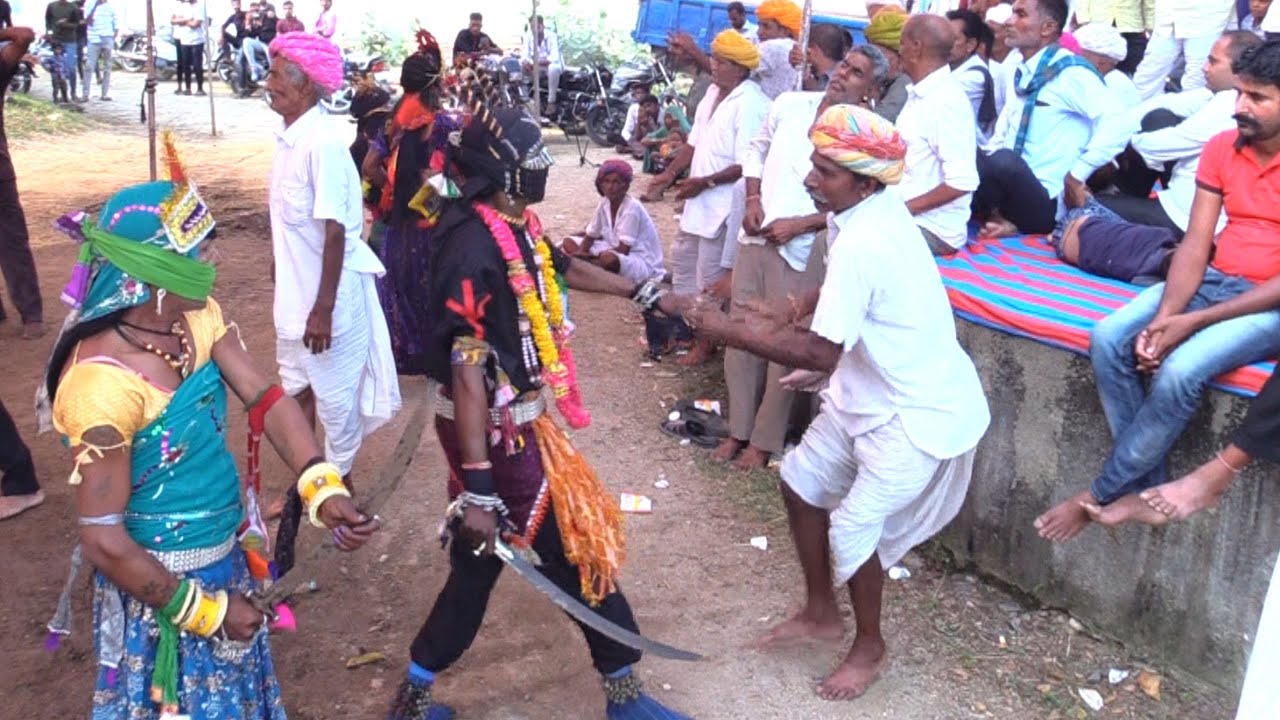 हटिया व माताजी की लड़ाइ || हटिया का खेल mewadi popular dance gavri गवरी