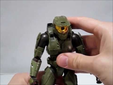 Joyride Halo 2 MASTER CHIEF Action Figure Video Review - YouTube