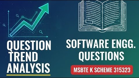 How to Score MAX Marks in Software Engg | Software Engineering Question Bank MSBTE 315323 | K Scheme