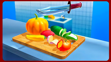 Asmr Slicing - Android iOS Mobile Gameplay Walkthrough All Levels ASMR Gameplay 