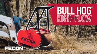 Fecon Bull Hog® BH74SS | Skid Steer Drum Mulcher Attachment