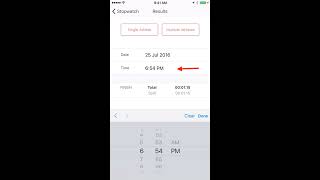 Stopwatch App - how to add  High Jump using Manual entry screenshot 1