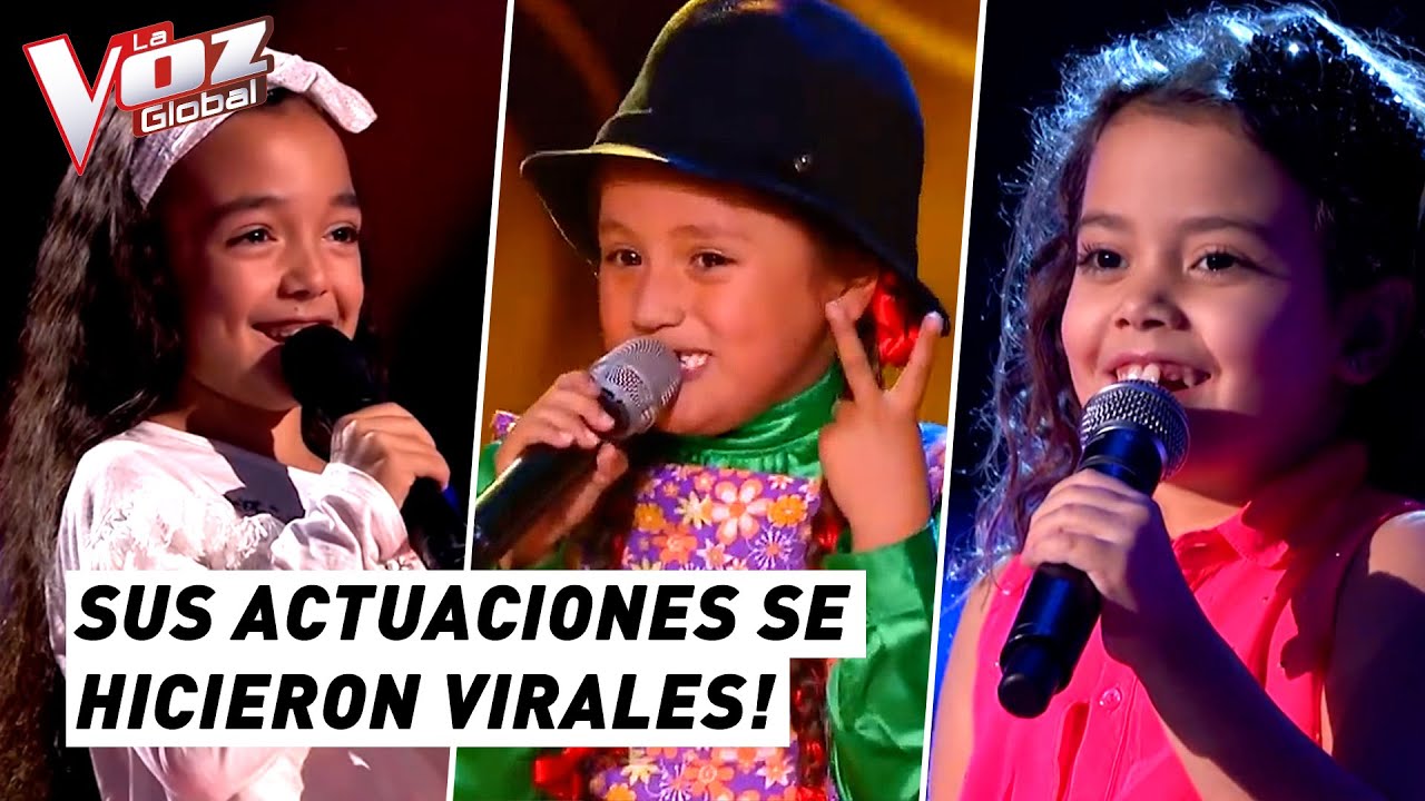 Sus actuaciones se conviertieron en las más vistas de La Voz Kids | Voces Latinas #6