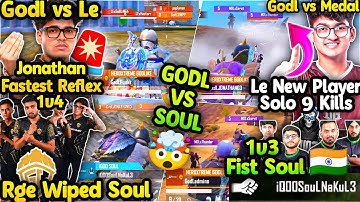 🚨Godl 29 Kills💛JONATHAN 1hp Reflex 1v4 Caster Shocked😱1v3 SOUL🥵GodL vs SOUL🤯Finals D1 CaribbeanClash