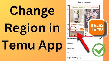 How to Change Region in Temu Shopping App