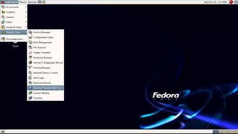 Fedora Core 4- Processor Activity