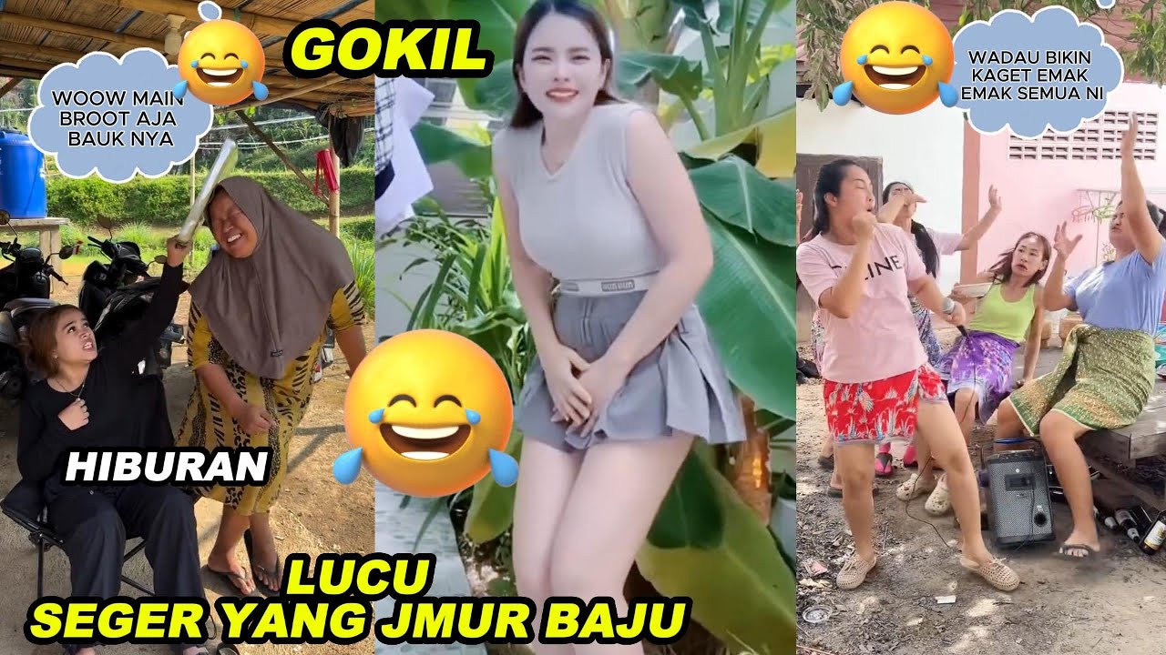 HIBURAN KOMEDI LUCU SEGER YANG JEMR BAJU !!! KUMPULAN VIDIO LUCU