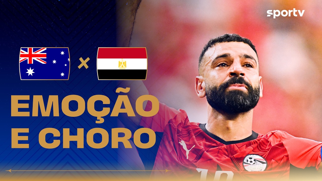 AUSTRÁLIA 1 (2) X (4) 1 EGITO | COM EMOÇÃO E CHORO| Giro da Rodada | Copa do Mundo 2026 | sportv