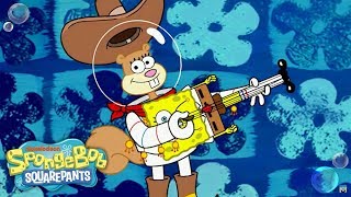 SpongeBob SquarePants | Go Nuts for 'Squirrel Appreciation Day (Sandy Hotmix)' Sing-A-Long | Nick