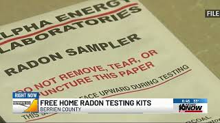 Berrien County Health Department distributing free test kits for 'Radon Action Month'