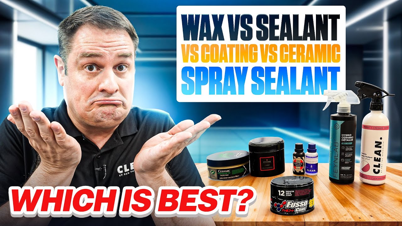 Wax vs Sealant vs Ceramic Coating — What’s the BEST Paint Protection?