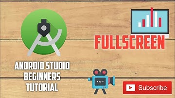 Android Tutorial for Beginners 20 # full screen