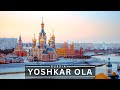 Yoshkar ola russia  blessed virgin mary church 4k by drone  dream trips