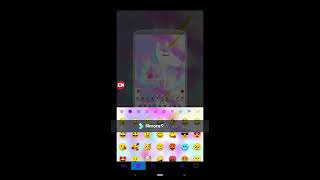 How to get a unicorn phone keyboard THEME! BTW my first Video screenshot 3