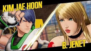 餓狼伝説 CotW｜開発者対戦動画 #24 - キム・ジェイフン vs B.ジェニー (アーケードスタイル)