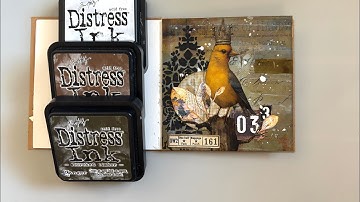 Mixed Media Art Journal Pagina