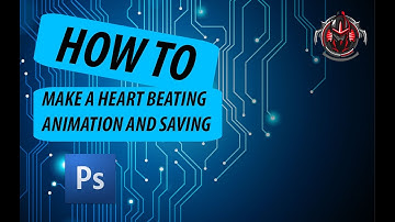 How to make an heartbeat animation using adobe photoshop CS3 | ICE