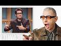 Jeff goldblum reviews impressions of himself  vanity fair