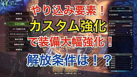 モンハンアイスボーン ベニカガチノシシカスタム強化