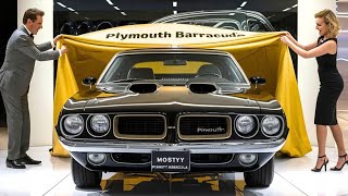 FIRST LOOK: The 2025 Plymouth Barracuda – A Modern Classic!