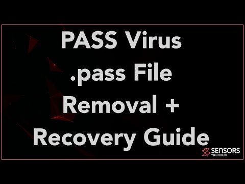 PASS Virus [.pass File] Removal & Decryption [Free Steps]