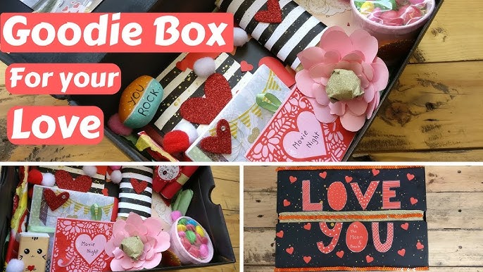 DIY - Care Package for Boyfriend, Valentine's Day Gift Idea