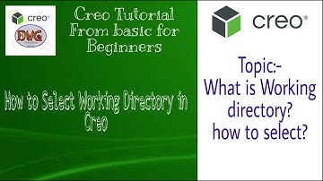 [S-2] How to select Working Directory in Creo|Tutorial form Basic for Beginner|Perfect cad service