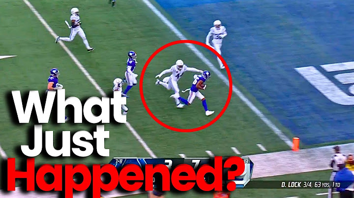 I’VE NEVER SEEN A CRAZIER FINISH BY DARIUS SLAYTON | Indianapolis Colts Vs New York Giants