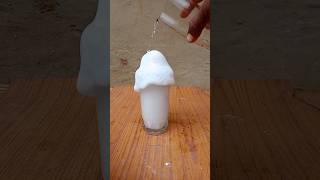 Vinegar Shampoo Baking Soda Experiment #Shorts_Videos #Ramcharan110 #Experiment