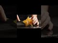 ⭐Schneiden einer exotischen AI Glas-Sternfrucht–BefriedigendesASMR #asmr #fruchtschneiden#glasfrucht