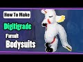 //Tutorial #16// Digitigrade Bodysuit for Fursuits + PDF Pattern