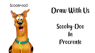 How To Draw Scooby-Doo - An Easy Procreate Tutorial #ScoobyDoo #Procreate #ScoobyDoobyDoo
