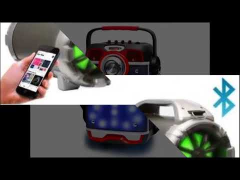 Video: Veliki Bluetooth Zvučnici: Podni Zvučnici S Ručkom I Laganom Glazbom, Drugi Modeli Za Dom