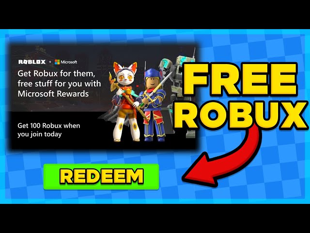 US] Hey Kiddies, ROBLOX - 100 ROBUX Gift Codes Just Showed Up In The Redeem  Section For Me - direct link in the comments : r/MicrosoftRewards