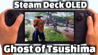 Ghost of Tsushima - Steam Deck OLED - Performance Test! [Best Settings]