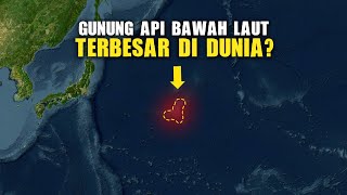 Benarkah Gunung Api bawah laut Terbesar di Dunia ada di Timur Jepang