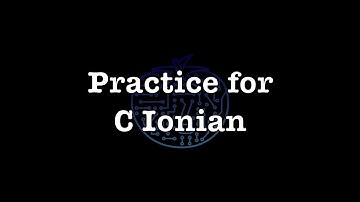 Modal Vamp in C Ionian