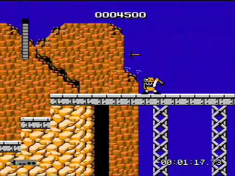 Megaman Full Gutsman Stage with Soprano Sax