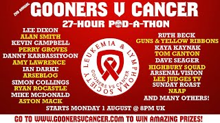 Clive Palmer | Gooners v. Cancer 2022 Pod-A-Thon Segment 19 | The Gooners Pod Ep. 7.37