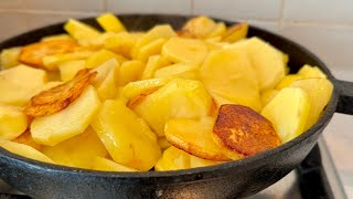 Вкусно жарю картошку-бульбу!Попробуй из Беларуси! I fry potatoes very tasty!try it from Belarus!