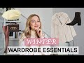 Winter Wardrobe Essentials 2021 | Top 10 Things I couldn't live without | Anna's Style Dictionary